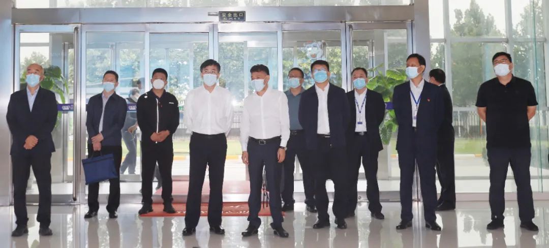 佳木斯市招商考察团莅临雷火体育·（TF SPORTS）官方网站考察座谈