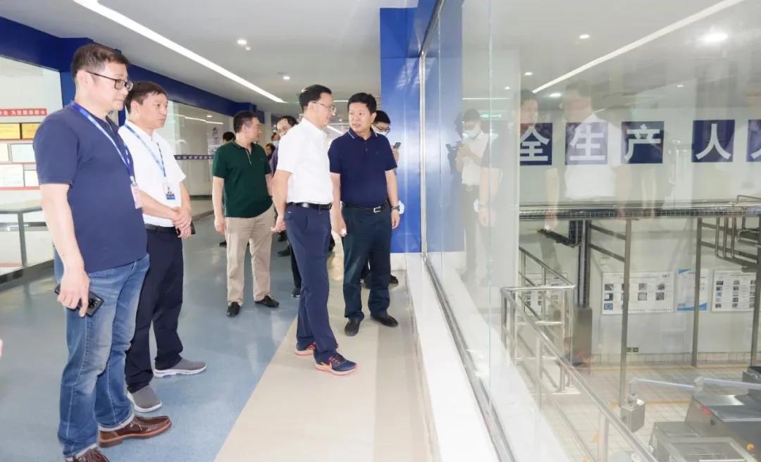 快讯 | 湖北省农业厅副厅长王海涛等领导一行莅临河南雷火体育·（TF SPORTS）官方网站乳业集团参观调研