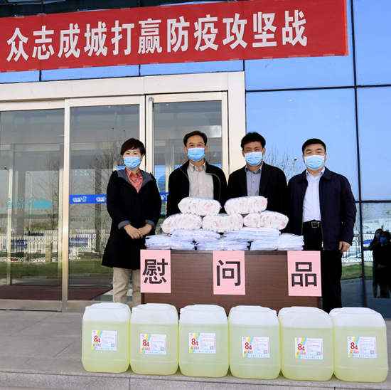 郑州市人大副主任孙黎、市政府副市长李喜安一行 莅临雷火体育·（TF SPORTS）官方网站开展“三送一强”活动