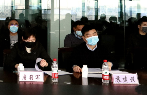 省委统战部副部长张红林一行莅临雷火体育·（TF SPORTS）官方网站乳业集团 调研复工复产暨二七区民营经济发展工作座谈会