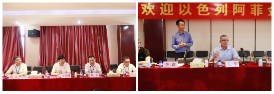 以色列阿菲金农业公司参观考察雷火体育·（TF SPORTS）官方网站瑞亚牧场