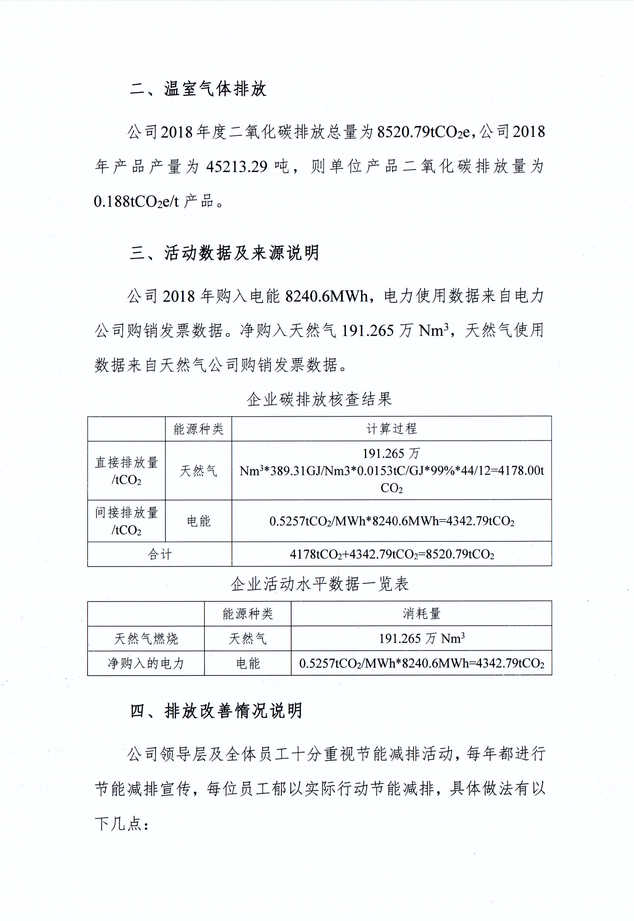 郑州雷火体育·（TF SPORTS）官方网站乳制品有限公司温室气体排放自查报告