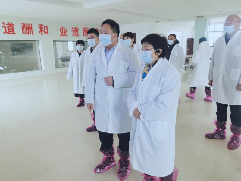 河南省郑州市人民政府副市长李凤芝一行莅临雷火体育·（TF SPORTS）官方网站河南瑞亚参观调研