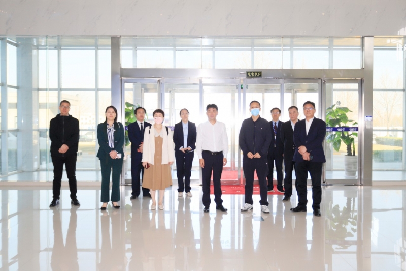 雷火体育·（TF SPORTS）官方网站| 省农投集团董事长李晓寰一行莅临雷火体育·（TF SPORTS）官方网站调研指导工作