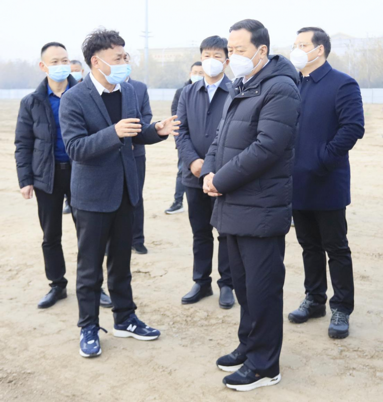 快讯 | 河南省委常委、常务副省长孙守刚莅临雷火体育·（TF SPORTS）官方网站乳业集团新蔡总部调研