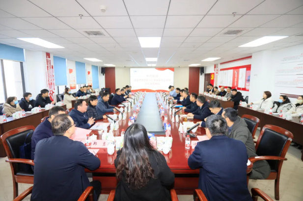 河南省省直机关后勤保障中心高海书记一行莅临雷火体育·（TF SPORTS）官方网站乳业集团参观调研